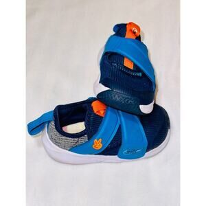nike flex advance SE "peace' PS DC 5562-400 6c blue athletic sneaker